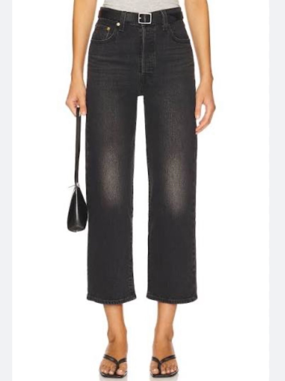 Levi’s Ribcage Straight Ankle Jeans